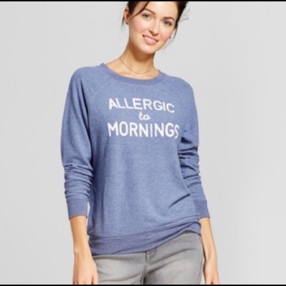Grayson Threads Tops - Grayson Threads Allergic To Mornings Sweatshirt